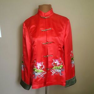 Red Silk Coat